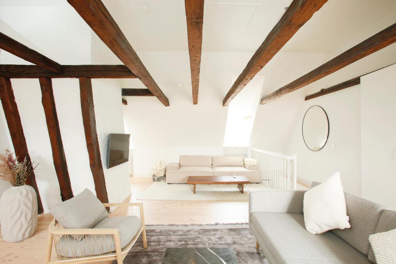 Modern 3Br Duplex Apartment In Nyhavn W Private Balcony 哥本哈根 外观 照片