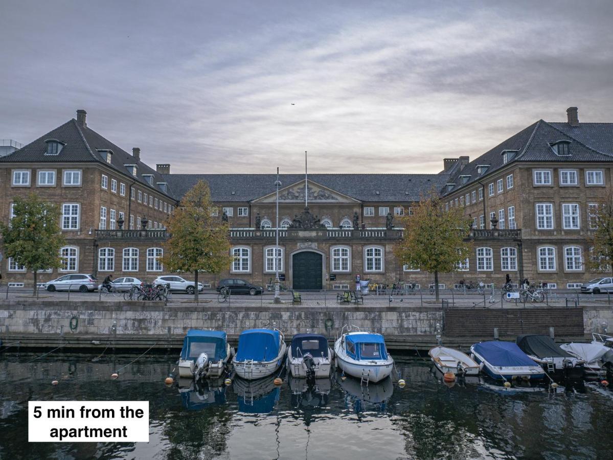 Modern 3Br Duplex Apartment In Nyhavn W Private Balcony 哥本哈根 外观 照片